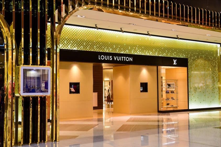 Louis Vuitton centre commercial à Dubaï
