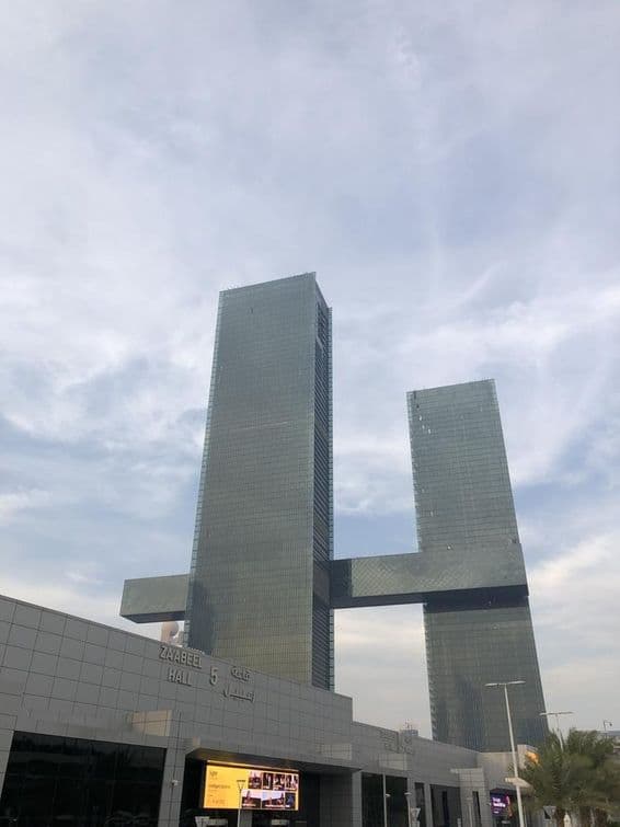 Structure emblématique de Dubaï : One Za'abeel.