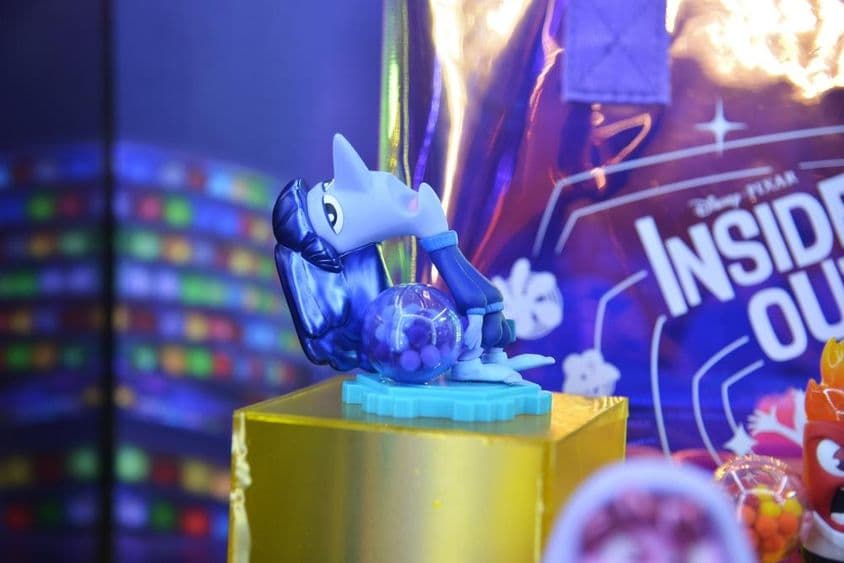 Un personnage de couleur bleue de Vice Versa 2.