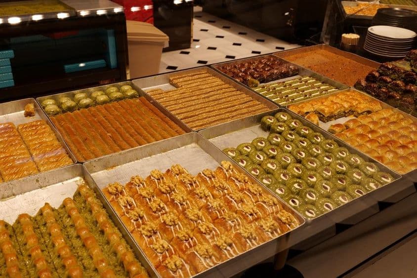 Dessert de Dubaï.