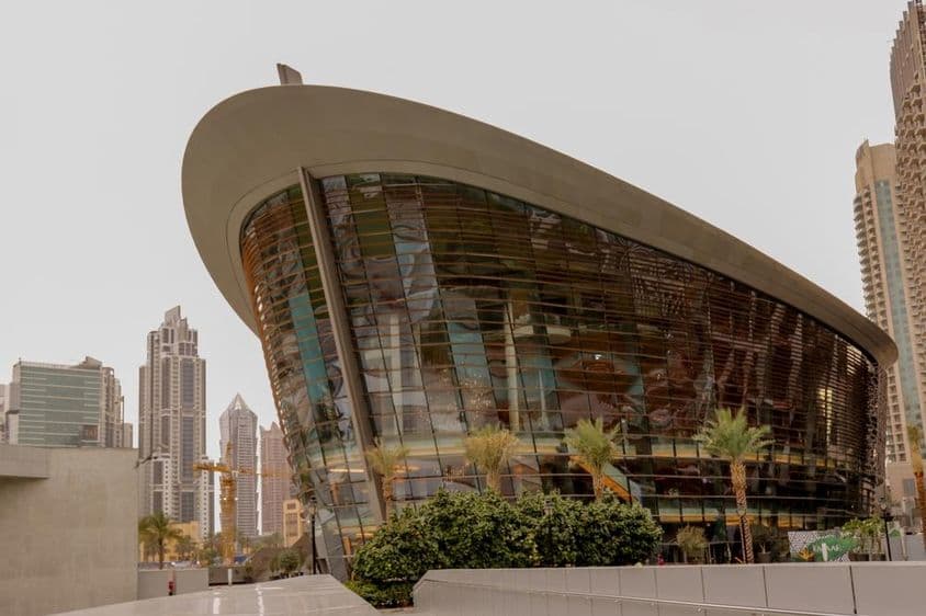 Bâtiment de l'opéra de Dubaï.