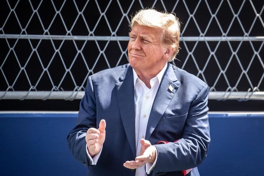 Donald Trump en Floride.