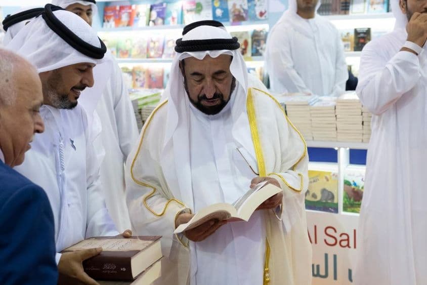 Foire Internationale du Livre de Sharjah.