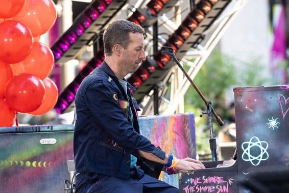 Coldplay à Abu Dhabi.