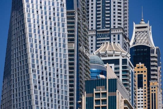 Gratte-ciel de Dubaï.