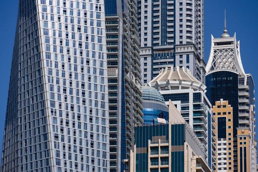 Gratte-ciel de Dubaï.