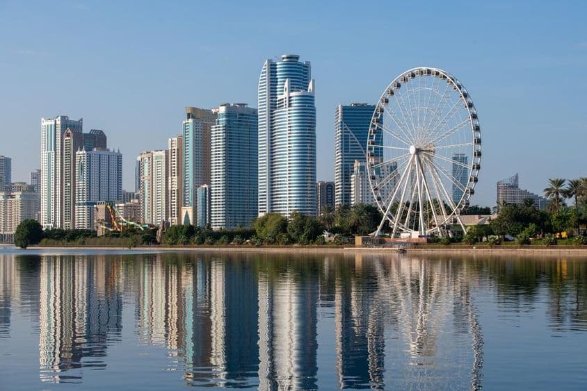 Panorama de Sharjah.