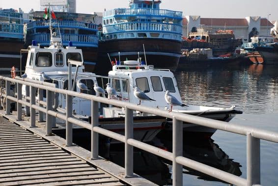 Bateaux de la police de Dubaï.