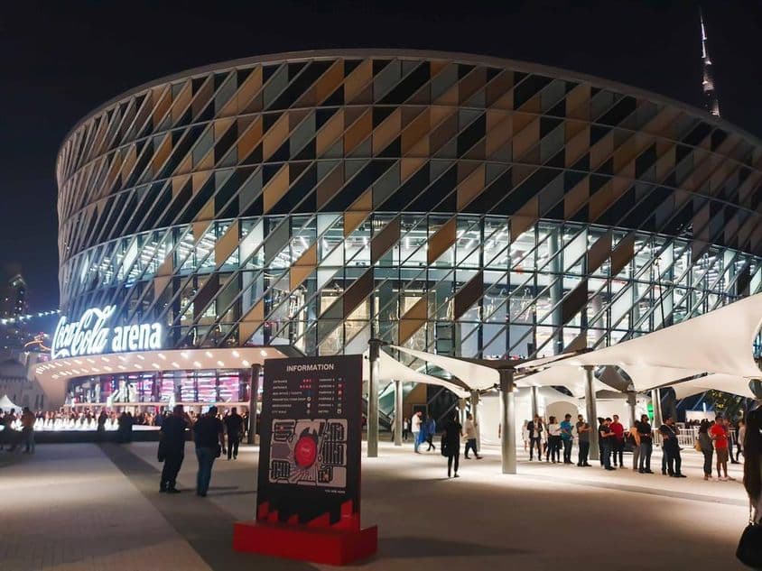 Coca-Cola Arena Dubaï.