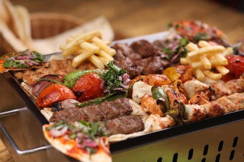 Barbecue à Dubaï.