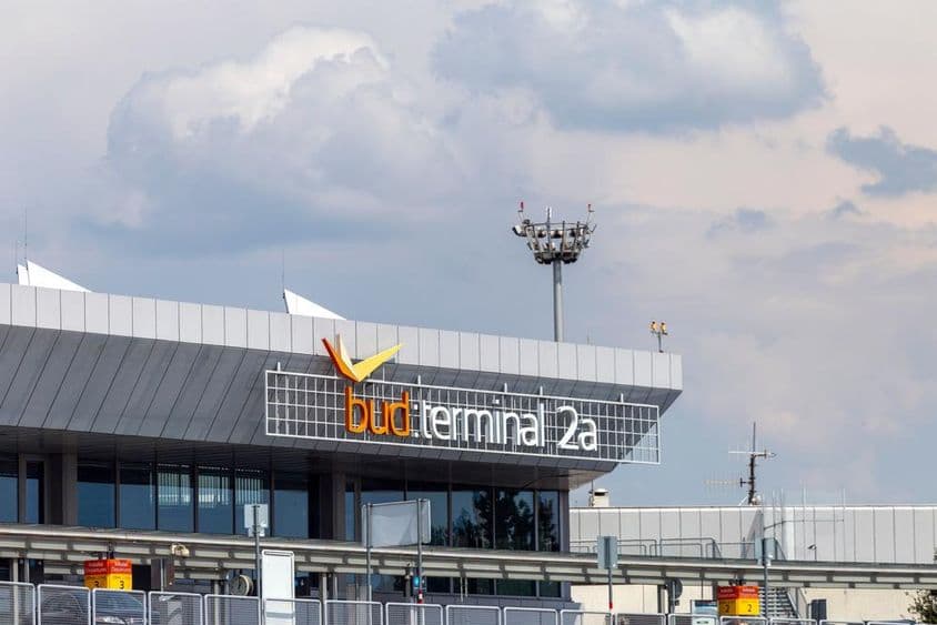 Aéroport Ferenc Liszt de Budapest.