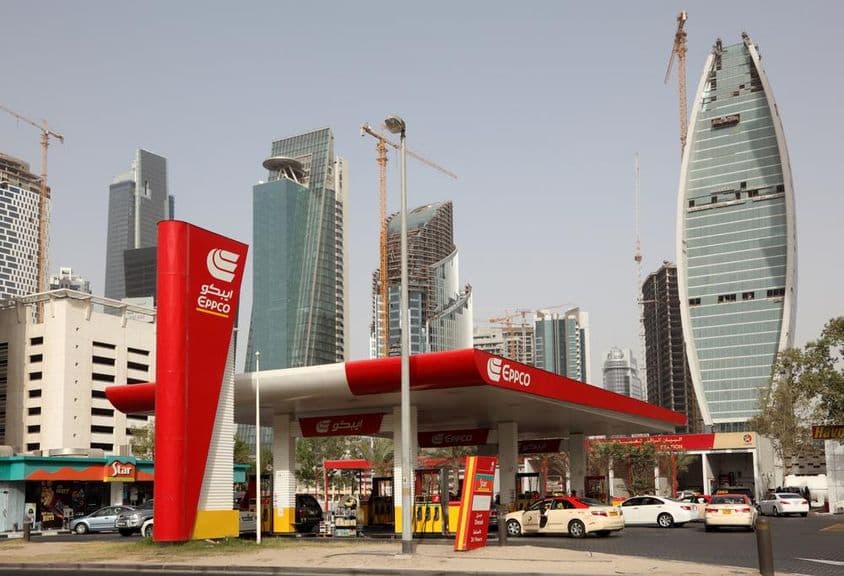 Station-service Eppco à Dubaï.