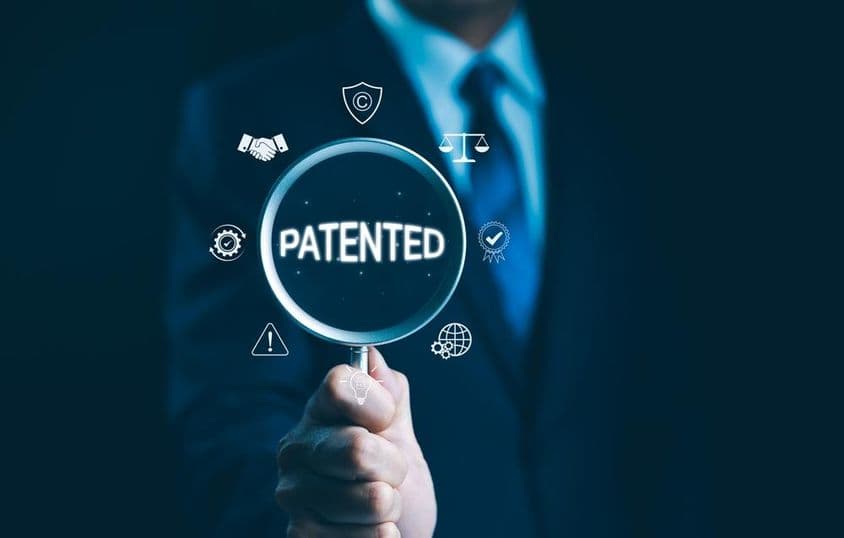 Concept breveté, droit d'auteur.