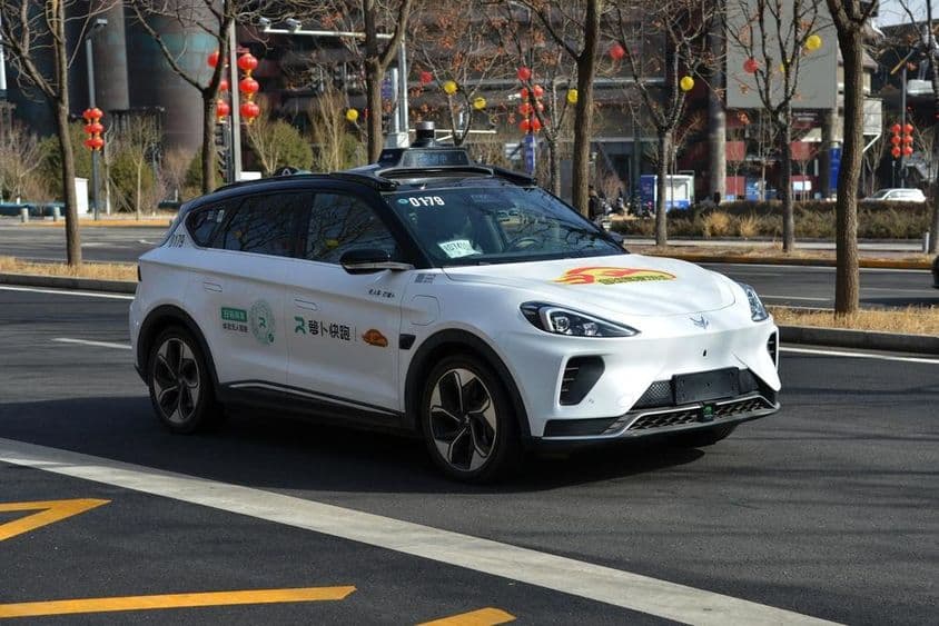 La prochaine génération de taxi autonome de Baidu et BAIC Group.