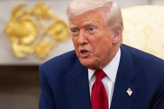 Donald Trump, Président des États-Unis.