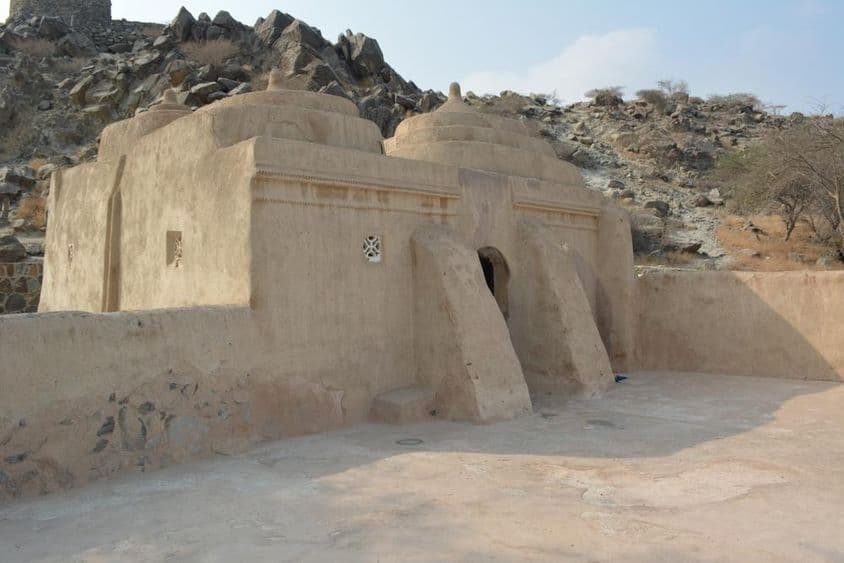 La mosquée Al Bidya à Fujairah, Émirats Arabes Unis.