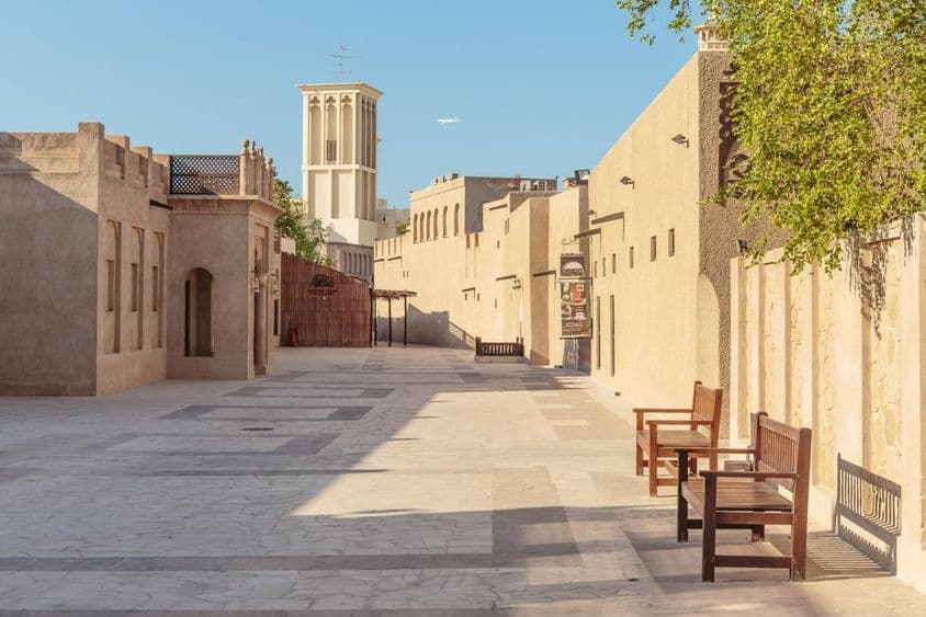 Ancien quartier de Dubaï.