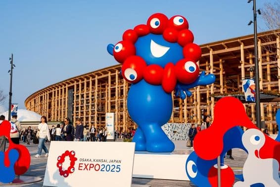 MYAKU-MYAKU, la mascotte officielle de l'Exposition 2025 Osaka-Kansai.