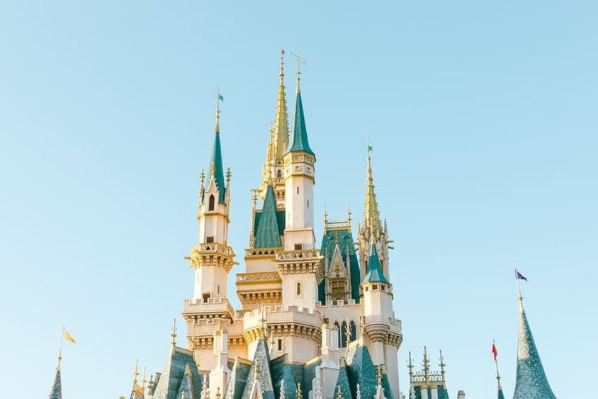 Châteaux à Tokyo Disneyland.