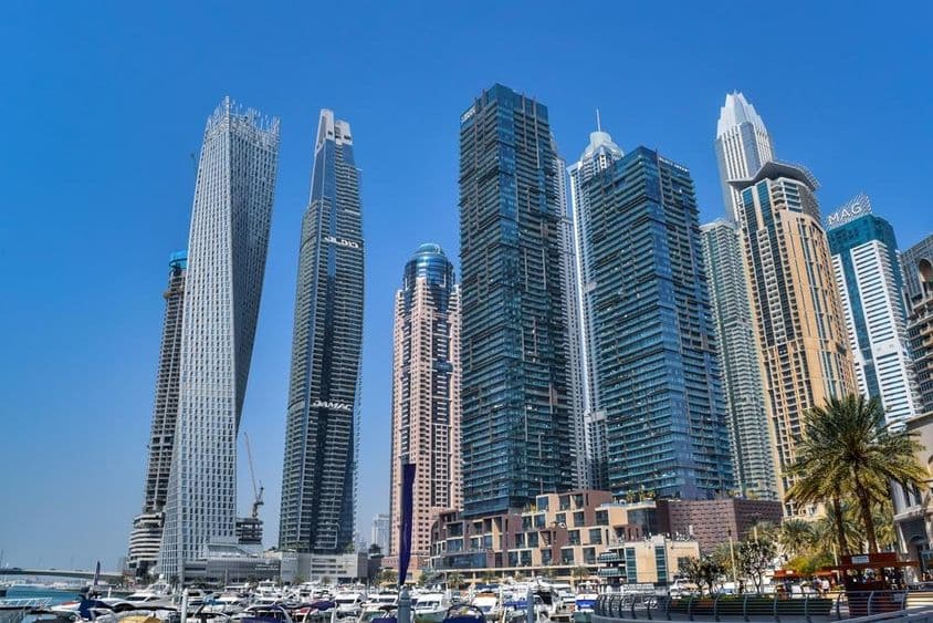 Tour Tiger de Dubai Marina.