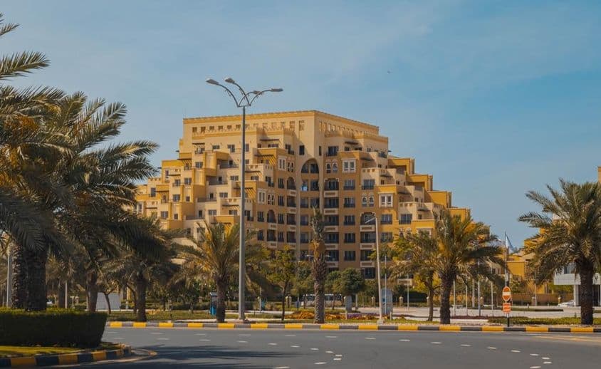 Ras al Khaimah, l'île Marjan.