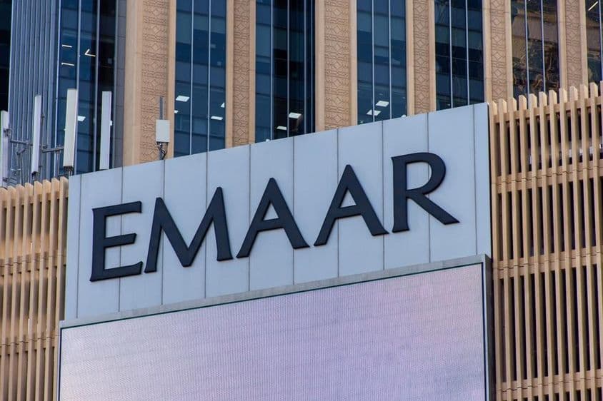 Immeuble d'Emaar, un promoteur immobilier émirati, à Dubaï Marina.