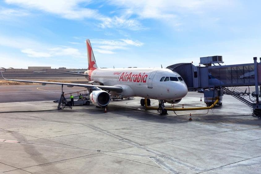 Avion Oman Air Arabia A6-AUB, Airbus A320.