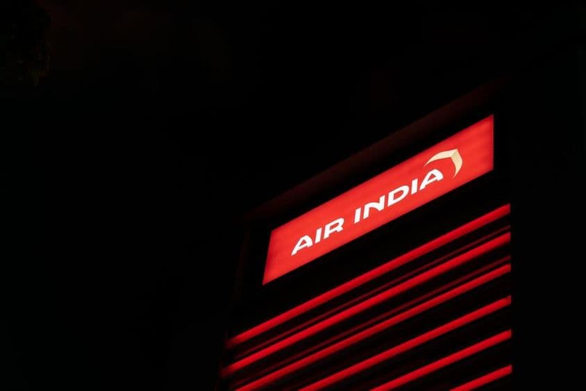 Logo d'Air India.