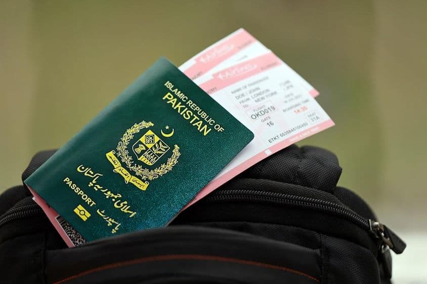 Passeport de la République Islamique du Pakistan.