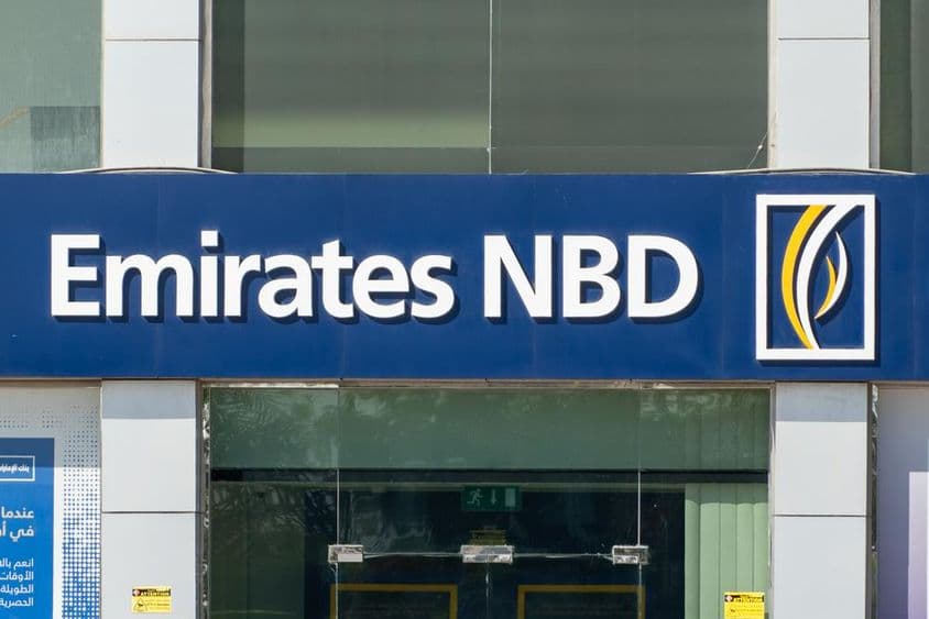 Banque Emirates NBD, agence de Ras al Khaimah.