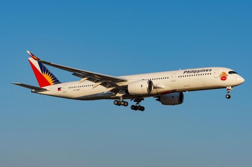 Appareil Airbus A350-900 de Philippine Airlines.