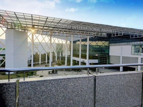 Aéroport international d'Islamabad au Pakistan.