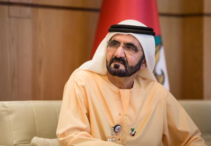 Cheikh Mohammed ben Rachid Al Maktoum.