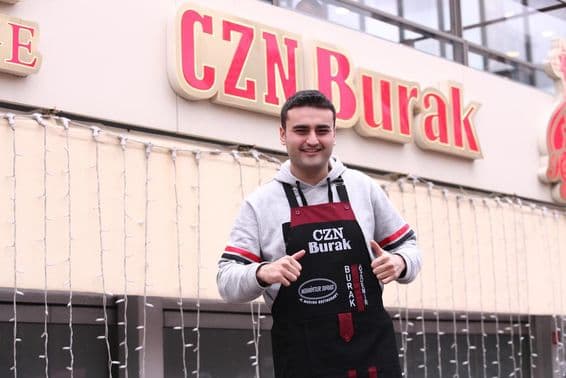 Portrait du célèbre chef turc, CZN Burak Özdemir.