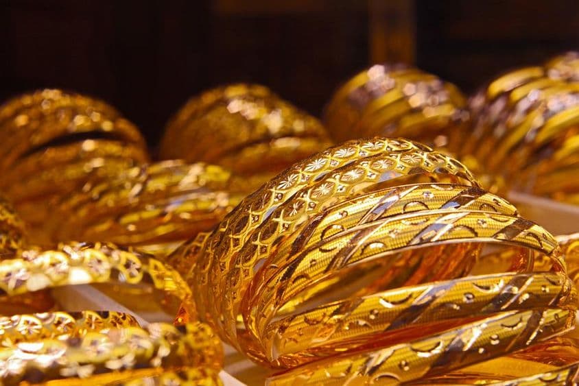 Vitrine de magasin de bijoux.
