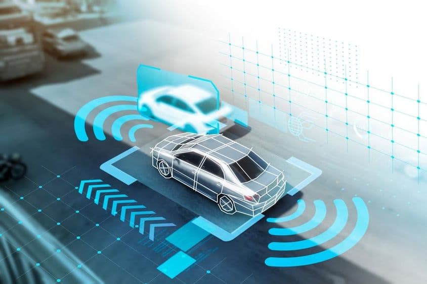 Système de communication et de capteurs en fonctionnement