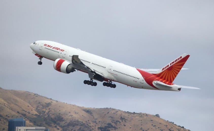 Avion Boeing 777-200LR d'Air India.