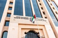Le majestueux bâtiment du ministère des Finances des Émirats Arabes Unis à Dubaï.