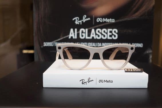 Lunettes intelligentes Ray Ban Meta.