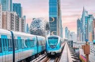 Métro de Dubaï autour du Musée du Futur.