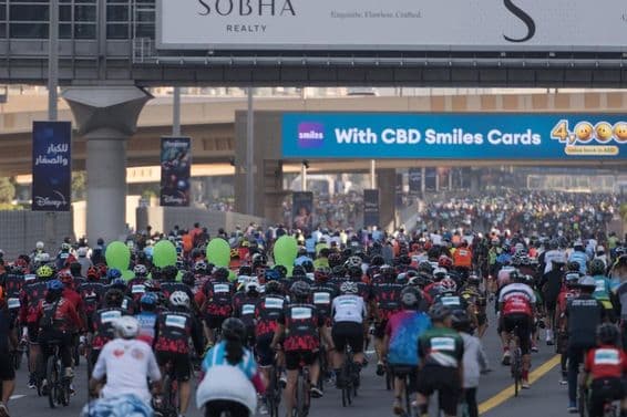 Événement annuel Dubai Ride 2023.