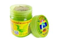 Pot vert fabriqué à partir de l'inhalateur à base de plantes Hong Thai.