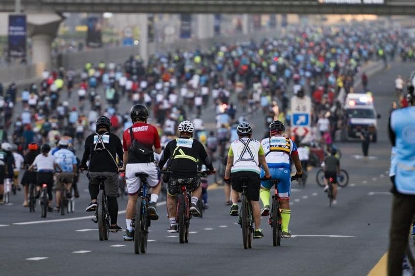 Événement annuel Dubai Ride.