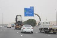 Circulation sur l'autoroute Sheikh Mohammed Bin Zayed (SMBZ).