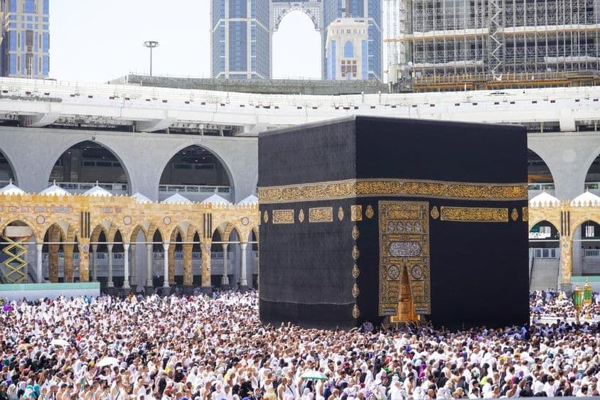 La Mecque, Arabie Saoudite et la Kaaba.