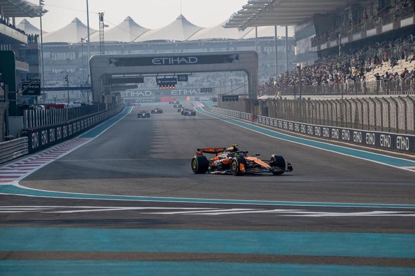Formation pour le Grand Prix de Formule 1 d'Abu Dhabi