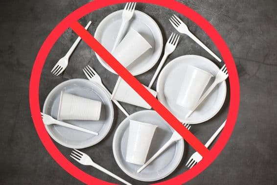 Les plastiques à usage unique seront interdits.