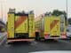 Défense civile de Dubaï, camions de pompiers.