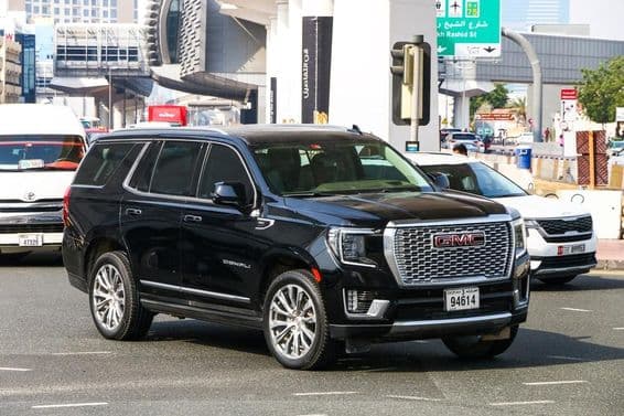 SUV de luxe américain, le GMC.