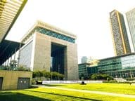 Le quartier financier de Dubaï, zone du DIFC, Émirats Arabes Unis.